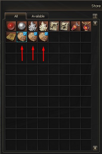 Seal Stones Conversion List